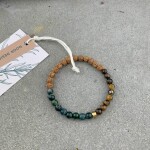 Erdei séta férfi karmala, karkötő