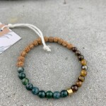 Erdei séta férfi karmala, karkötő