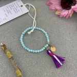 Amazonit bojtos karmala, karkötő